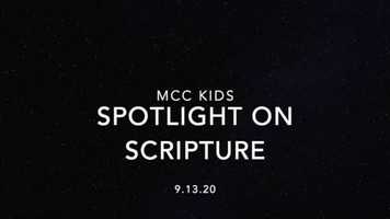 Free download MCC Kids Spotlight on Scripture 9.13.20 video and edit with RedcoolMedia movie maker MovieStudio video editor online and AudioStudio audio editor onlin