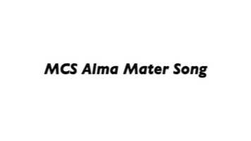Free download MCS Alma Mater Song.mp4 video and edit with RedcoolMedia movie maker MovieStudio video editor online and AudioStudio audio editor onlin