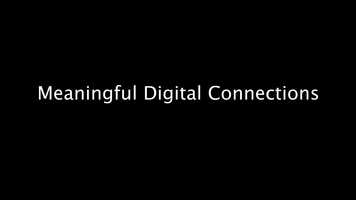 Free download Meaningful Digital Connections | David C Cook Learning video and edit with RedcoolMedia movie maker MovieStudio video editor online and AudioStudio audio editor onlin