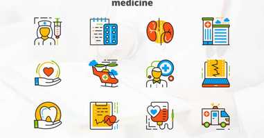 Free download Medicine And Healthcare  Flat Animated Icons | After Effects Project - Envato elements video and edit with RedcoolMedia movie maker MovieStudio video editor online and AudioStudio audio editor onlin