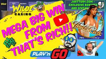 Free download Mega Big Win From Thats Rich!! video and edit with RedcoolMedia movie maker MovieStudio video editor online and AudioStudio audio editor onlin