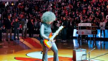Free download Melody Angel Performs National Anthem @ Chicago Bulls Game video and edit with RedcoolMedia movie maker MovieStudio video editor online and AudioStudio audio editor onlin