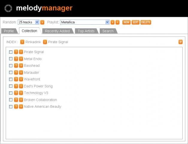 Download web tool or web app Melody Manager