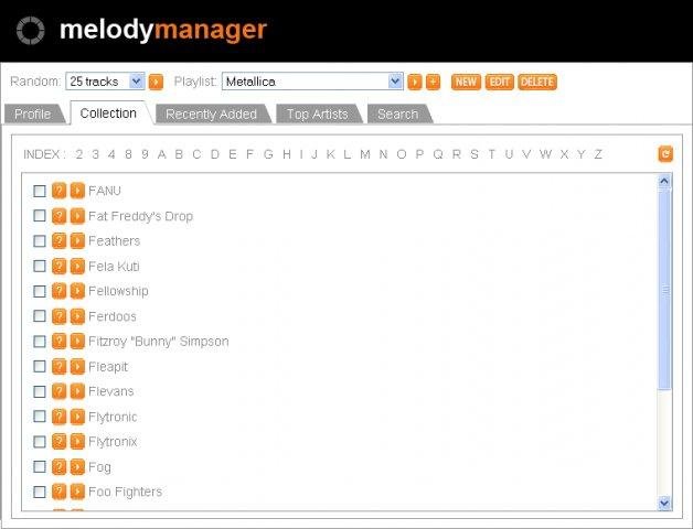 Download web tool or web app Melody Manager