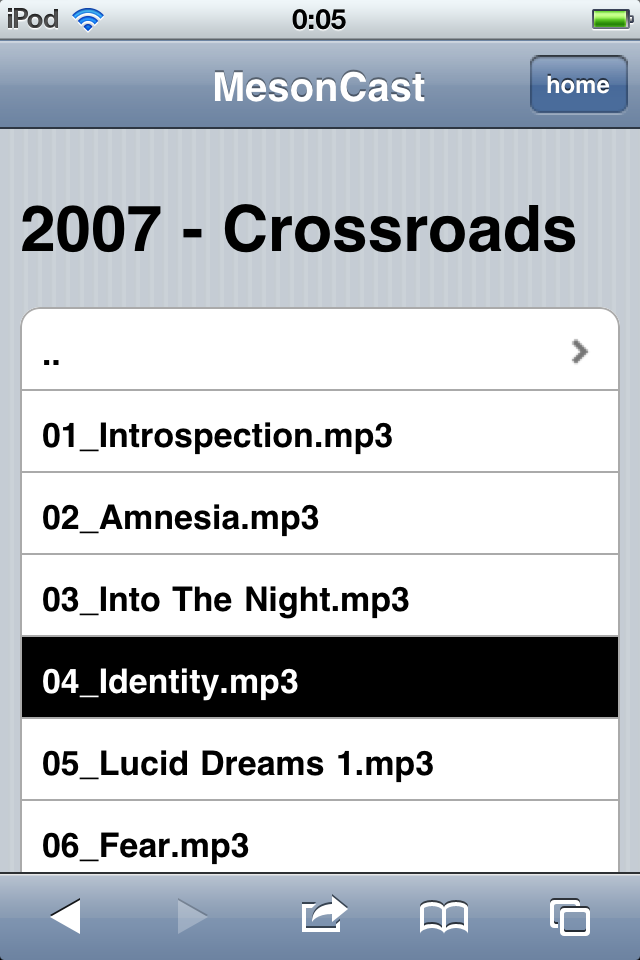 Download web tool or web app MesonCast