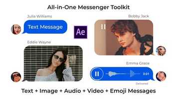 Free download Messenger Toolkit | After Effects Project Files - Videohive template video and edit with RedcoolMedia movie maker MovieStudio video editor online and AudioStudio audio editor onlin