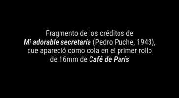 Free download Mi adorable secretaria (Pedro Puche, 1943) video and edit with RedcoolMedia movie maker MovieStudio video editor online and AudioStudio audio editor onlin