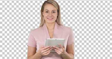 Free download Middle shot of beautiful woman using tablet turning pages | Stock Footage - Envato elements video and edit with RedcoolMedia movie maker MovieStudio video editor online and AudioStudio audio editor onlin