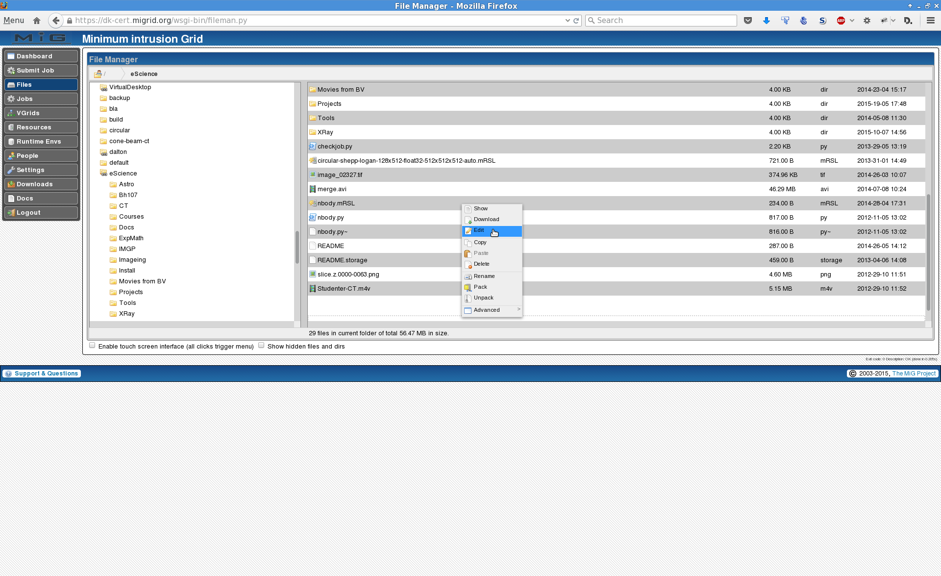 Download web tool or web app migrid Download web tool or web app migrid