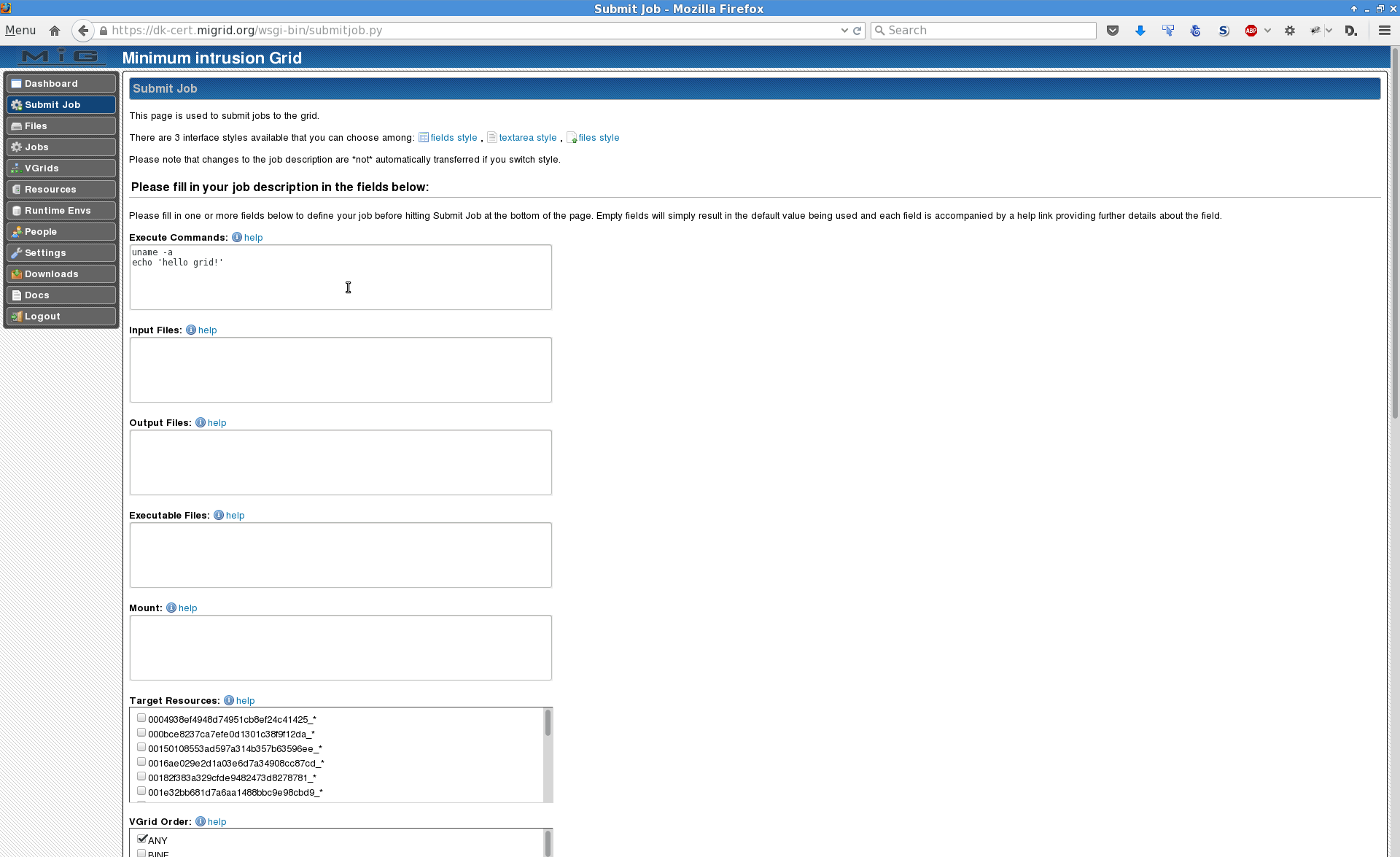 Download web tool or web app migrid Download web tool or web app migrid