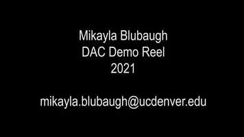 Free download Mikayla Blubaugh DAC Demo Reel 2021 video and edit with RedcoolMedia movie maker MovieStudio video editor online and AudioStudio audio editor onlin