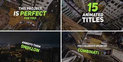 Free download Minimal Elegant Titles | After Effects Project Files - Videohive template video and edit with RedcoolMedia movie maker MovieStudio video editor online and AudioStudio audio editor onlin