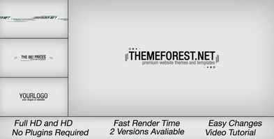 Free download Minimal Glitch Logo Ident | After Effects Project Files - Videohive template video and edit with RedcoolMedia movie maker MovieStudio video editor online and AudioStudio audio editor onlin