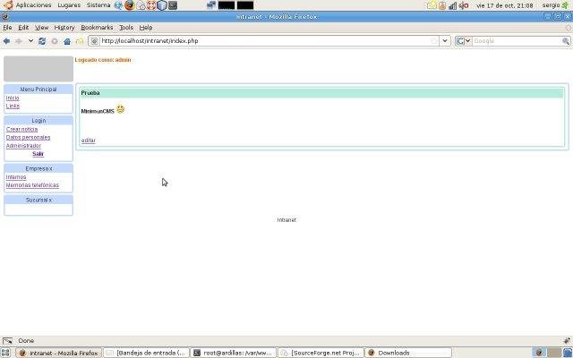 Download web tool or web app minimun CMS