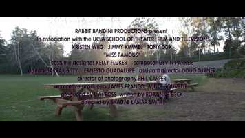 Free download Miss Famous video and edit with RedcoolMedia movie maker MovieStudio video editor online and AudioStudio audio editor onlin