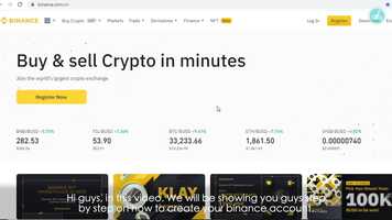 Free download MixSwap Finance - How To Create Binance Account video and edit with RedcoolMedia movie maker MovieStudio video editor online and AudioStudio audio editor onlin