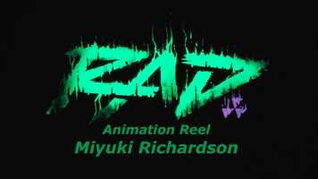 Free download Miyuki Richardson - Rad Animation Reel video and edit with RedcoolMedia movie maker MovieStudio video editor online and AudioStudio audio editor onlin