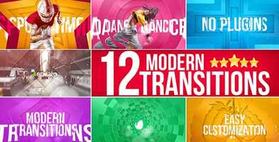 Free download Modern Transitions Motion Design video and edit with RedcoolMedia movie maker MovieStudio video editor online and AudioStudio audio editor onlin