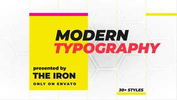 Free download Modern Typography | After Effects Project Files - Videohive template video and edit with RedcoolMedia movie maker MovieStudio video editor online and AudioStudio audio editor onlin
