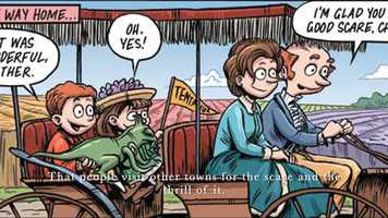 Free download Monster on the Hill Book Trailer video and edit with RedcoolMedia movie maker MovieStudio video editor online and AudioStudio audio editor onlin