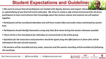 Free download Morgridge Summer Science Camp Online Workshop Series:  Week 5 - Session 10 (7.22.20):  Cantor Lab video and edit with RedcoolMedia movie maker MovieStudio video editor online and AudioStudio audio editor onlin