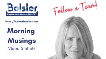 Free download Morning Musings 5 of 30 Follow a Team! video and edit with RedcoolMedia movie maker MovieStudio video editor online and AudioStudio audio editor onlin