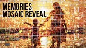 Free download Mosaic Photo Reveal - Memories Motion Design video and edit with RedcoolMedia movie maker MovieStudio video editor online and AudioStudio audio editor onlin