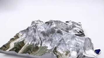 Free download Mount Everest 3D model.mp4 video and edit with RedcoolMedia movie maker MovieStudio video editor online and AudioStudio audio editor onlin