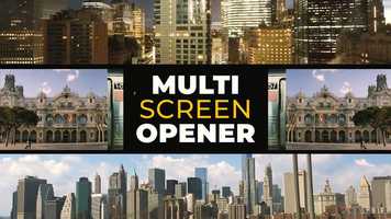 Free download Multi Screen Opener Premiere Pro Templates video and edit with RedcoolMedia movie maker MovieStudio video editor online and AudioStudio audio editor onlin