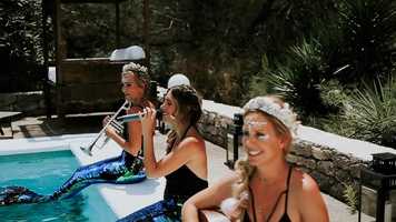 Free download Musical Mermaids - Pool Party video and edit with RedcoolMedia movie maker MovieStudio video editor online and AudioStudio audio editor onlin