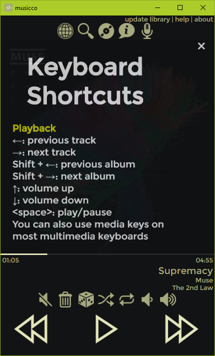 Download web tool or web app musicco