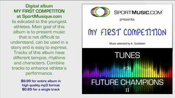 Free download Music for Figiure Skating, Gymnsstics Routines and for Artistic Swimmers - My First Competition video and edit with RedcoolMedia movie maker MovieStudio video editor online and AudioStudio audio editor onlin