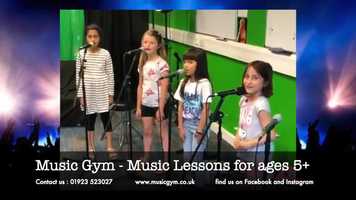 Free download MUSIC GYM Music Lessons Promo Video video and edit with RedcoolMedia movie maker MovieStudio video editor online and AudioStudio audio editor onlin