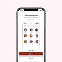 Free download Music Streaming App Prototype - Account Setup video and edit with RedcoolMedia movie maker MovieStudio video editor online and AudioStudio audio editor onlin