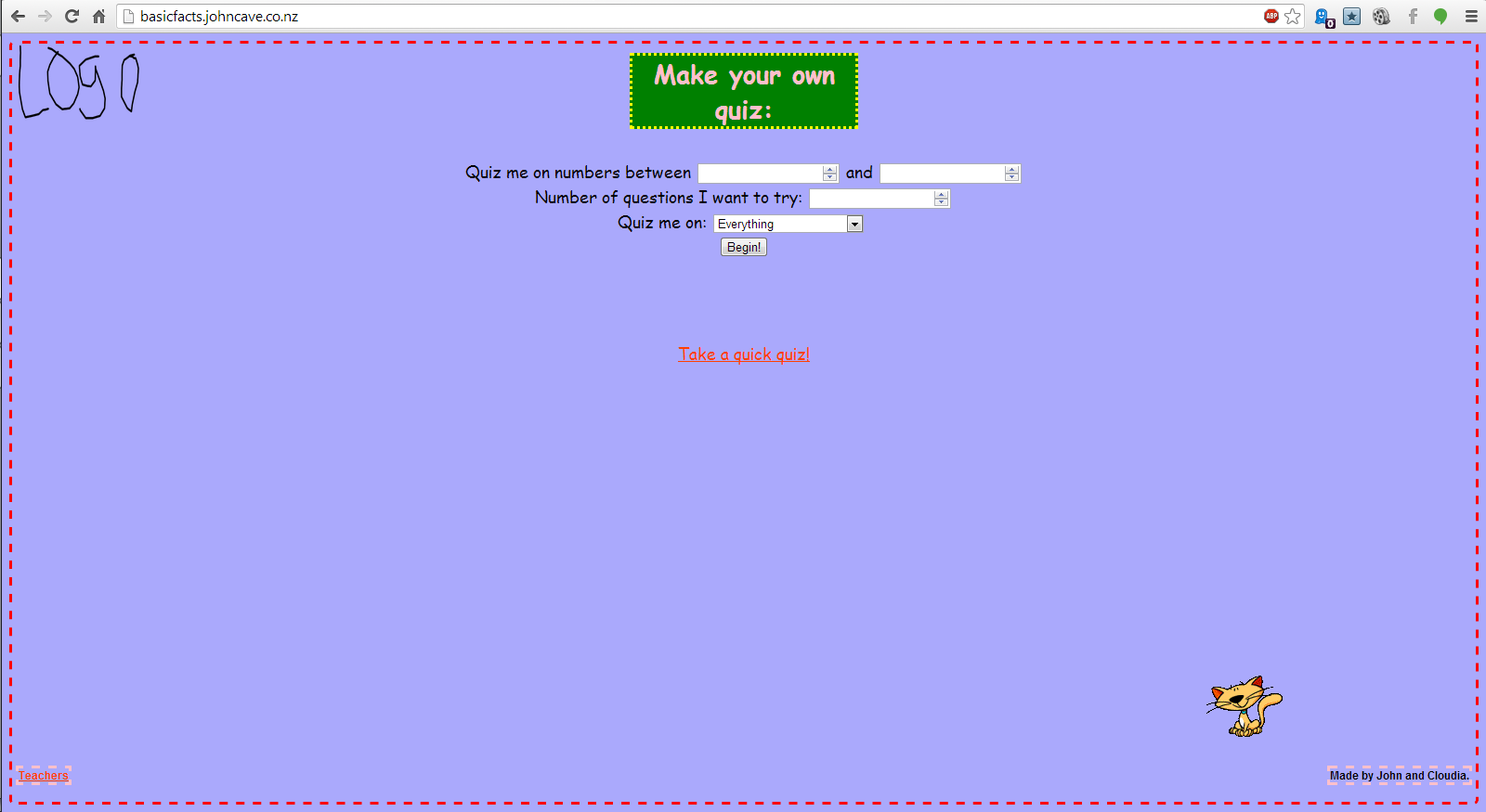 Download web tool or web app My Basic Facts Quiz Download web tool or web app My Basic Facts Quiz