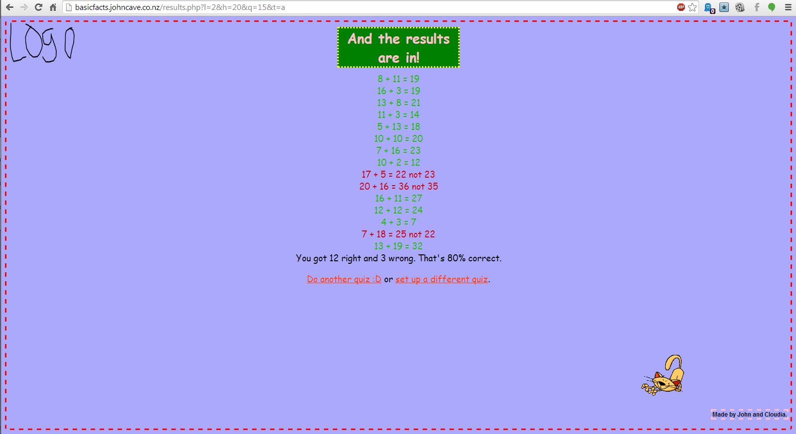 Download web tool or web app My Basic Facts Quiz Download web tool or web app My Basic Facts Quiz