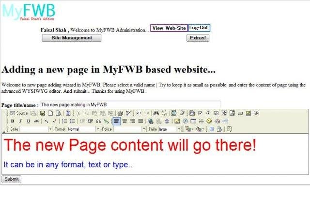 Download web tool or web app MyFWB - Faisal Shahs édition Download web tool or web app MyFWB - Faisal Shahs édition