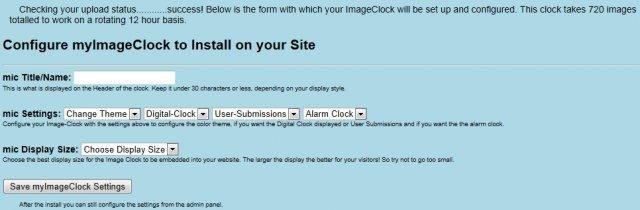 Download web tool or web app myImageClock Download web tool or web app myImageClock