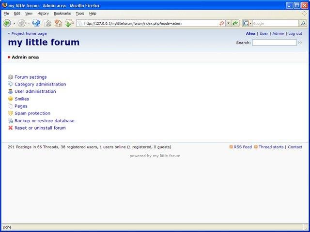 Download web tool or web app my little forum Download web tool or web app my little forum