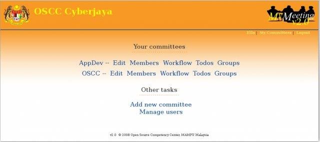 Download web tool or web app MyMeeting Download web tool or web app MyMeeting
