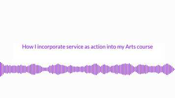 Free download MYP Arts S2 - How I incorporate service as action into my Arts course (Made by Headliner) (1) video and edit with RedcoolMedia movie maker MovieStudio video editor online and AudioStudio audio editor onlin