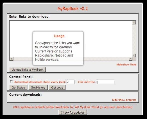 Download web tool or web app MyRapBook (MRB)