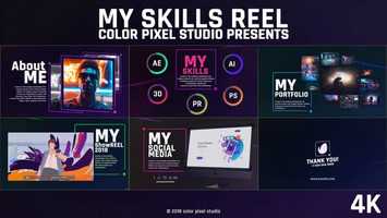 Free download My Skills Reel | After Effects Project Files - Videohive template video and edit with RedcoolMedia movie maker MovieStudio video editor online and AudioStudio audio editor onlin
