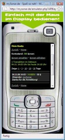 Download web tool or web app mySonar