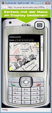 Download web tool or web app mySonar