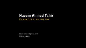 Free download Naeem Tahir Animation Demo Reel 2020 video and edit with RedcoolMedia movie maker MovieStudio video editor online and AudioStudio audio editor onlin