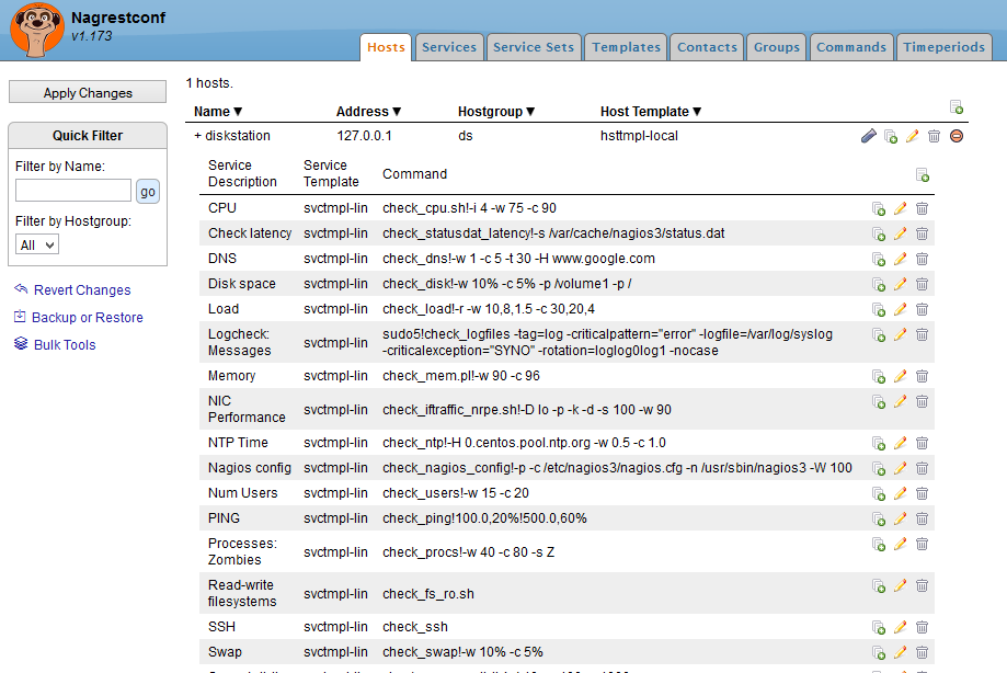 Download web tool or web app nagrestconf