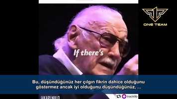 Free download İnandığın Şeyin Peşini Asla Bırakma - Stan Lee video and edit with RedcoolMedia movie maker MovieStudio video editor online and AudioStudio audio editor onlin