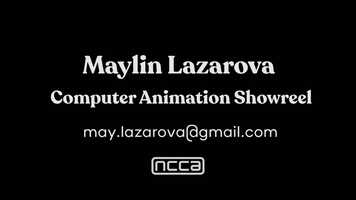 Free download NCCA Computer Animation Showreel - Maylin Lazarova August 2021 video and edit with RedcoolMedia movie maker MovieStudio video editor online and AudioStudio audio editor onlin