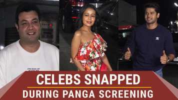 Free download Neha Kakkar, Abhimanyu Dassani, Varun Sharma and others attend Pangas screening video and edit with RedcoolMedia movie maker MovieStudio video editor online and AudioStudio audio editor onlin
